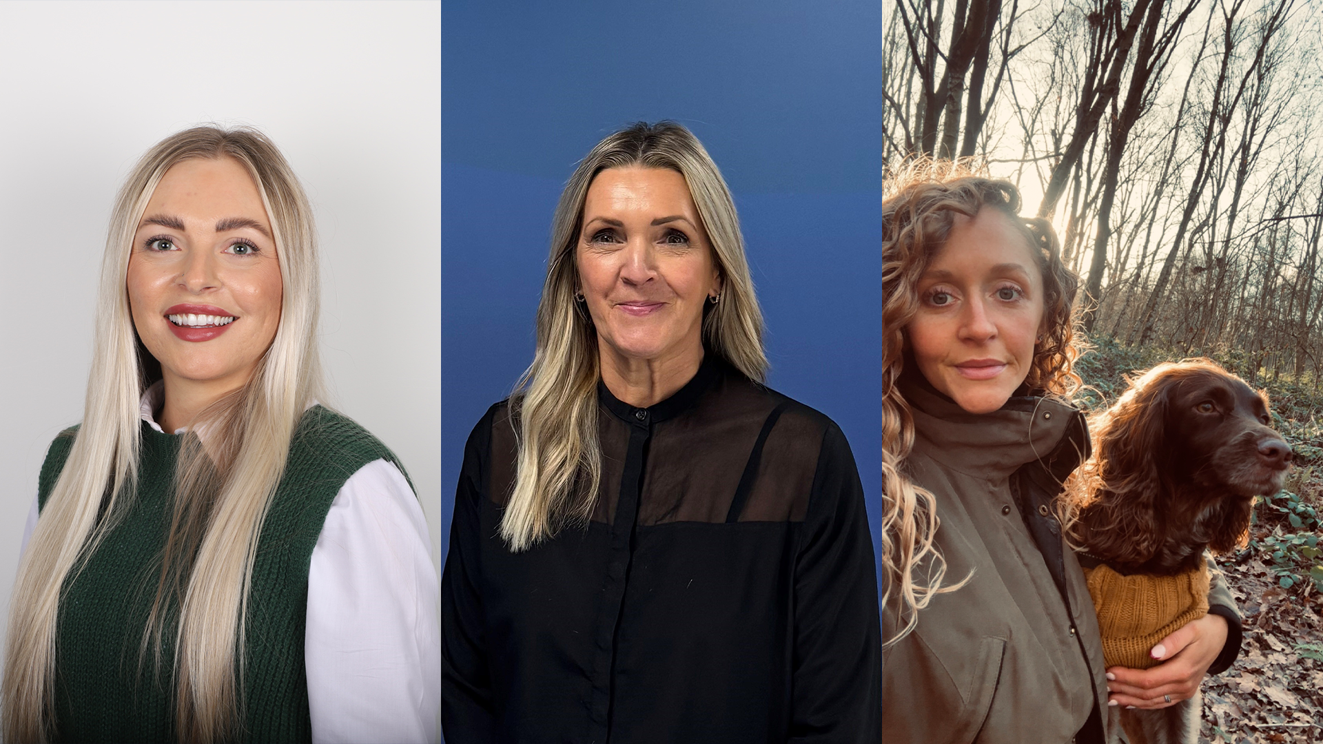 Emily Sharman, Andrea Arucci, and Demi Wade