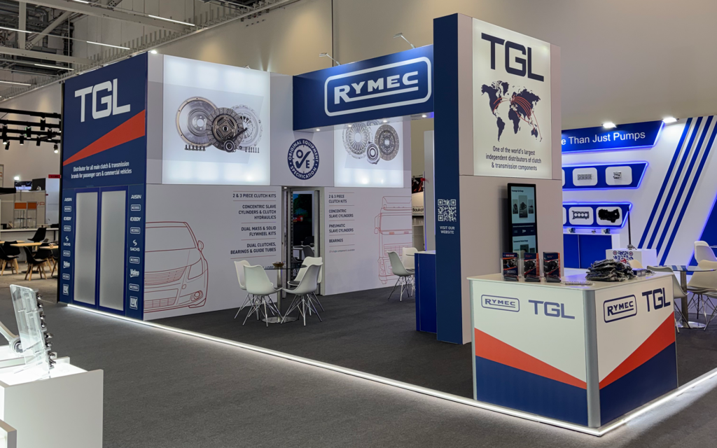 TGL and RYMEC stand at Automechanika Frankfurt 2026